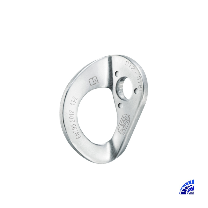 COEUR STAINLESS PLAQUETA DE ANCLAJE DE ACERO INOXIDABLE DE ALTA CALIDAD PARA UTILIZACIÓN EN EXTERIORES TRADICIONALES (PACK DE 20) PETZL