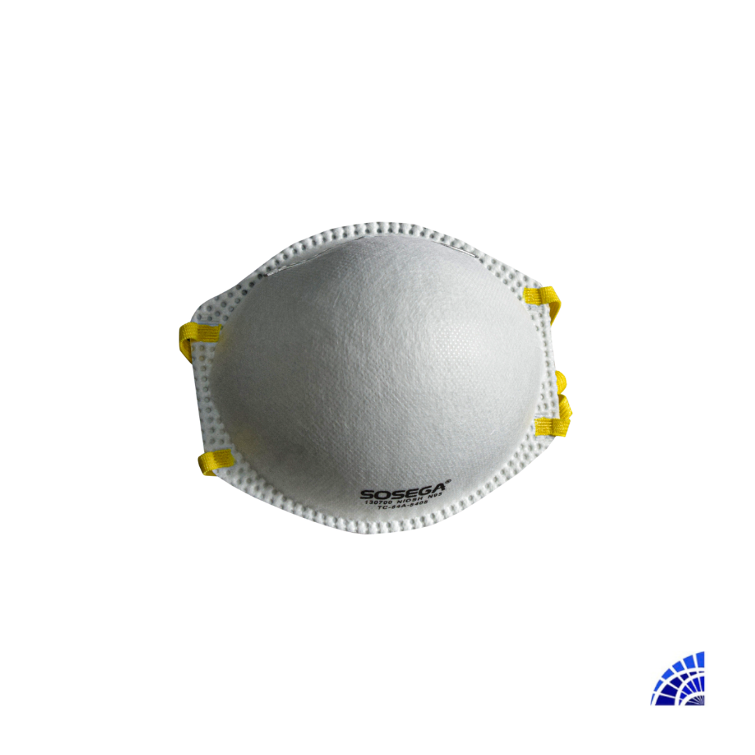 RESPIRADOR N95 BLANCO SIN VÁLVULA SOSEGA