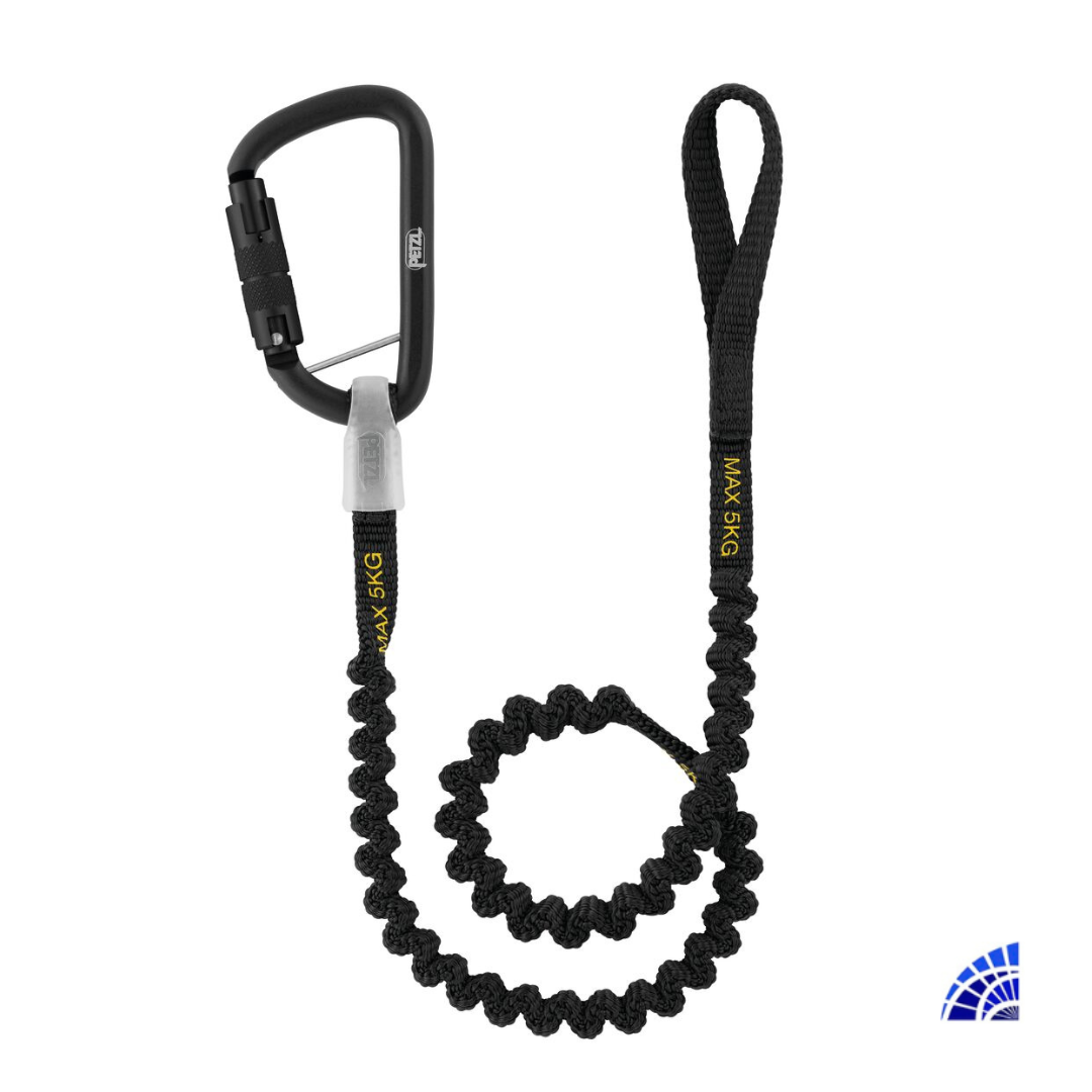 TOOLEASH CINTA EXTENSIBLE CONTRA LA CAÍDA DE UNA HERRAMIENTA DE HASTA 5 KG PETZL