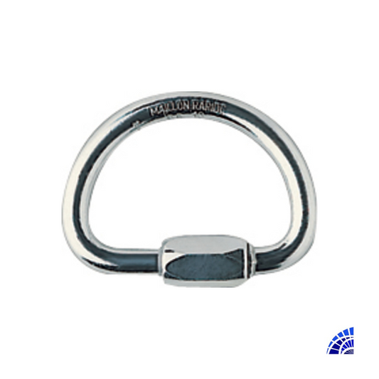 DEMI ROND MAILLÓN DE ALEACIÓN DE ALUMINIO, FORMA SEMICIRCULAR PETZL