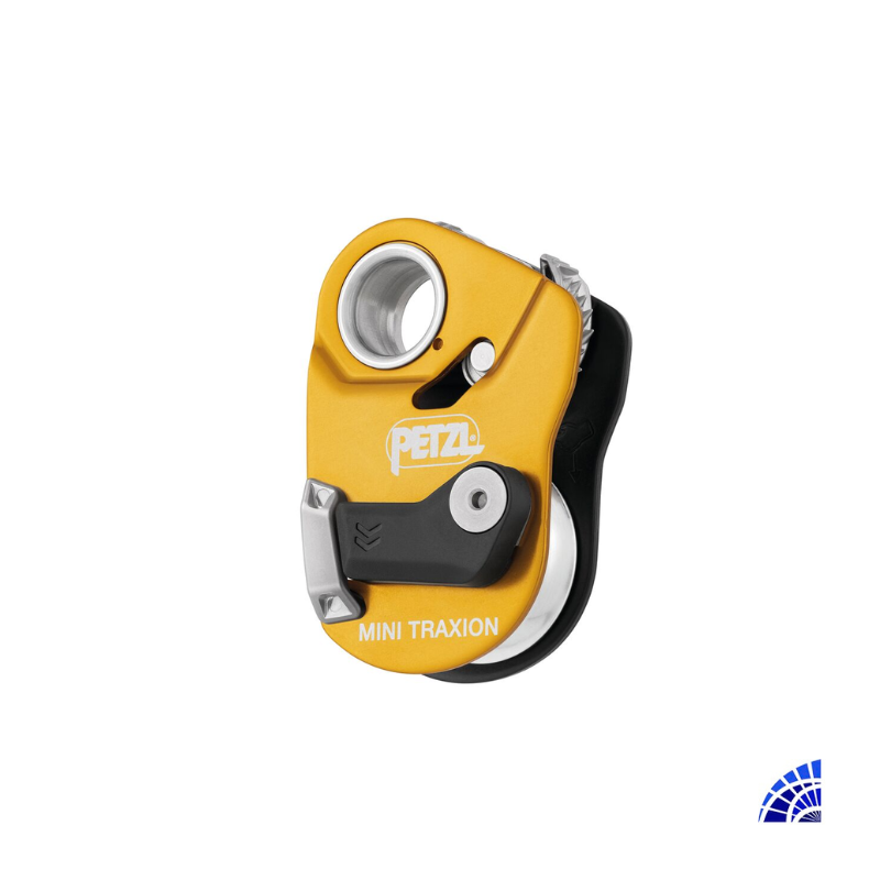 MINI TRAXION POLEA BLOQUEADORA IMPERDIBLE Y COMPACTA DE ALTO RENDIMIENTO PETZL